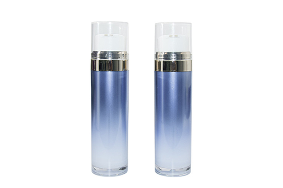 50ml+50ml PMMA Double Tube Essence Liquid Lotion Bottle Skin Care PackagingUKL10F