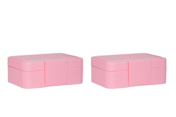 100g Pink Color Square Shape Fragrance Cream Box Cosmetic Container Skin Care Packaging UKDS12