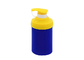 High Viscosity Liquid Pp Airless Bottle 300ml 500ml Round Wide Dispenser