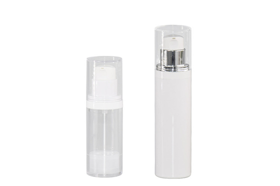 UKA71 White AS Lotion Bottle 30ml 50ml Airless Travel Bottle For Sunscreen Cream Packaging