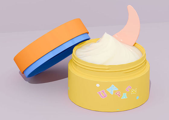 50g 100g 200g PP Cream Jar with Spoon - Wide Mouth Container for Cosmetics, DIY Skincare Packaging
