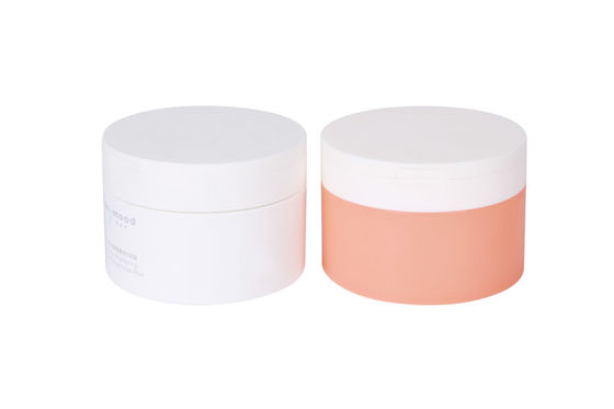 Face Body PP 100g Flip Cap Od 72mm Skin Care Cream Jar Packaging