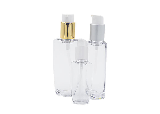 PETG 30ml 100ml Transparent Lotion Bottle Face Cream Makeup Cleansing