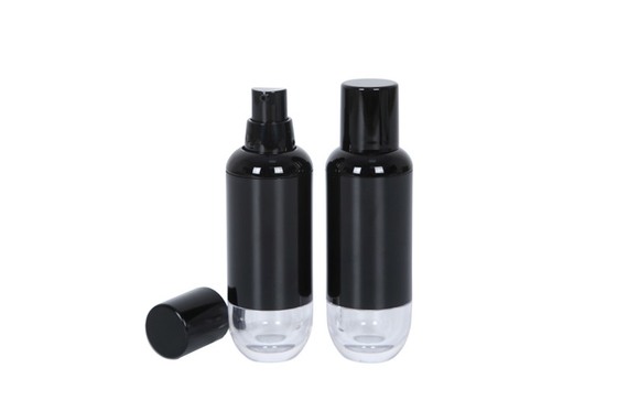 Combination Cosmetic Packaging Set 35ml Acrylic Skin Base Foundation Bottle And 10ml Eye Shadow Jar