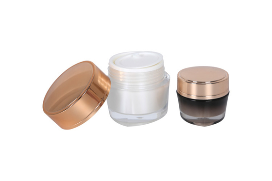 Empty Trave Skincare Set PET 100ml Dropper Bottle 100ml 120ml Lotion Bottle And 15g 50g Acrylic Triangle Cream Jar